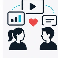 Social media manager icon
